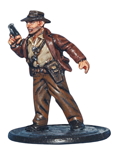 Painted miniature figure