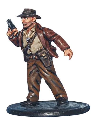 Painted miniature figure