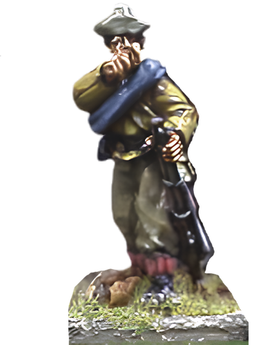 Painted miniature figure