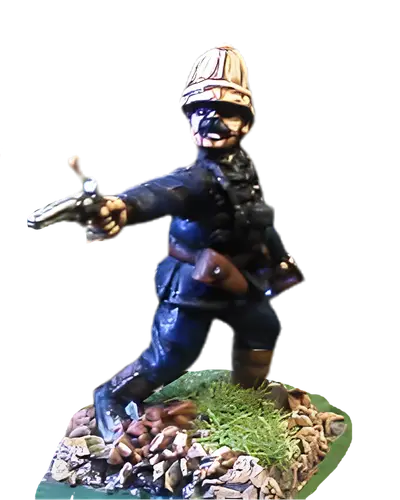 Painted miniature figure